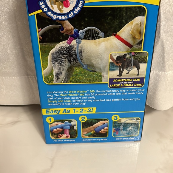 Woof Washer 360 Hose Attachment for Easy Dog Washing, New In Box - Picture 6 of 8